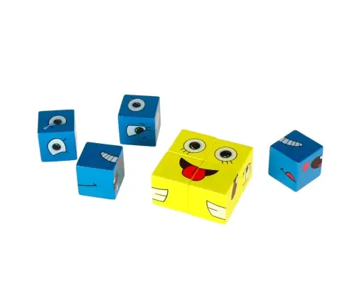 Radošie bloki izaicinājums mainīt seju bundžā