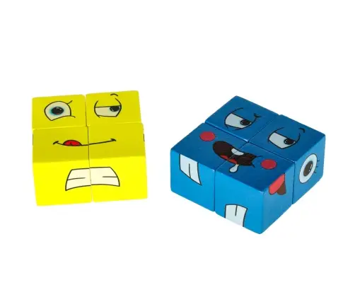 Radošie bloki izaicinājums mainīt seju bundžā