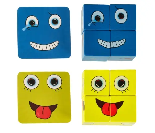 Radošie bloki izaicinājums mainīt seju bundžā