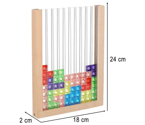 Puzzle tetris pastāvīga spēle