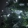 LED gaismas ķēdes 10m 100LED aukstā baltā krāsā