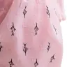 Plīša trušu talismans rozā 52cm
