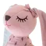 Plīša trušu talismans rozā 52cm