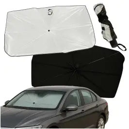 Saulessargs automašīnas vējstikla lietussargs 65x110cm