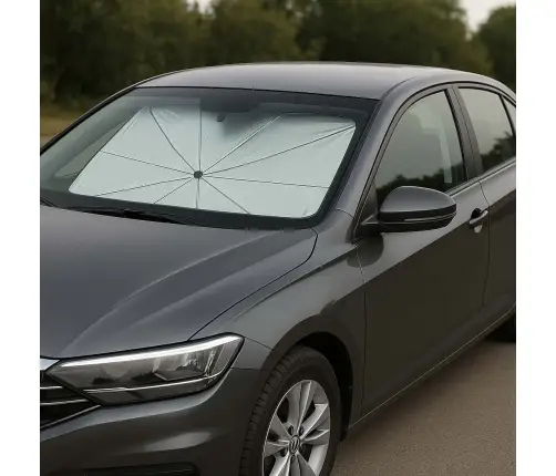 Saulessargs automašīnas vējstikla lietussargs 65x110cm