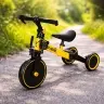 Trike Fix Mini distanču trīsritenis 3in1 ar pedāļiem dzeltens