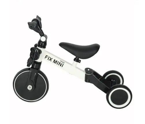 Trike Fix Mini distanču trīsritenis 3in1 ar pedāļiem balts