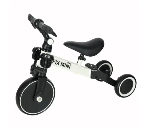Trike Fix Mini distanču trīsritenis 3in1 ar pedāļiem balts