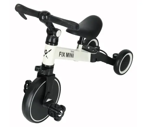 Trike Fix Mini distanču trīsritenis 3in1 ar pedāļiem balts