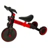 Trike Fix Mini distanču trīsritenis 3in1 ar pedāļiem sarkans