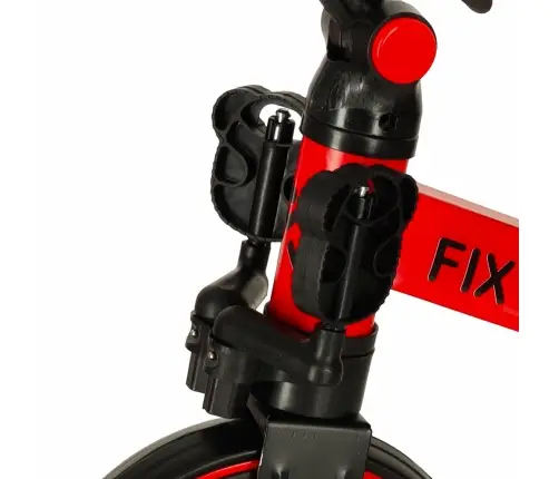 Trike Fix Mini distanču trīsritenis 3in1 ar pedāļiem sarkans