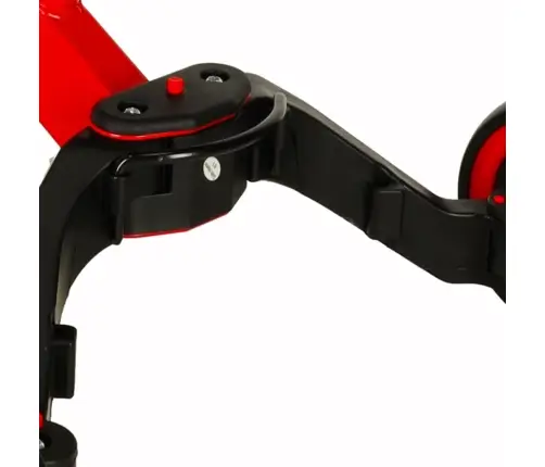 Trike Fix Mini distanču trīsritenis 3in1 ar pedāļiem sarkans