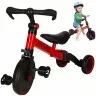 Trike Fix Mini distanču trīsritenis 3in1 ar pedāļiem sarkans