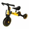 Trike Fix Mini distanču trīsritenis 3in1 ar pedāļiem dzeltens