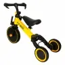 Trike Fix Mini distanču trīsritenis 3in1 ar pedāļiem dzeltens