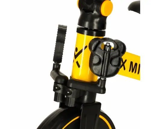 Trike Fix Mini distanču trīsritenis 3in1 ar pedāļiem dzeltens