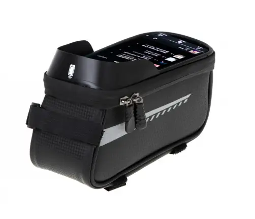 Velosipēda somas pannier ūdensnecaurlaidīgs tālruņa turētājs