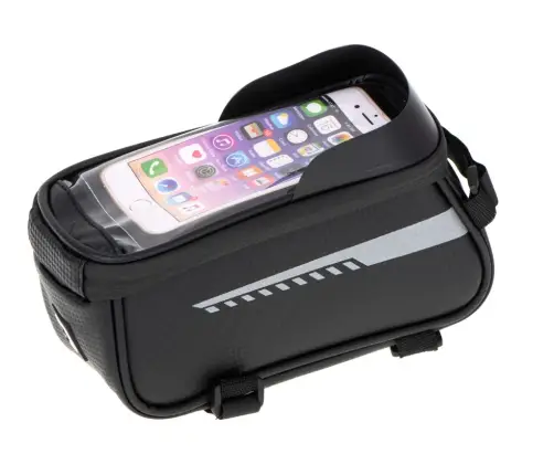 Velosipēda somas pannier ūdensnecaurlaidīgs tālruņa turētājs