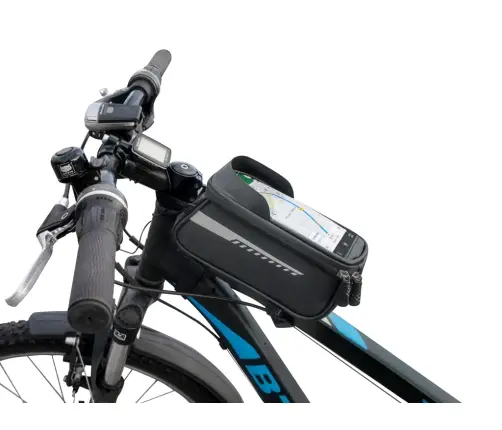 Velosipēda somas pannier ūdensnecaurlaidīgs tālruņa turētājs