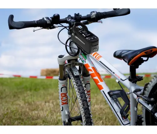 Velosipēda somas pannier ūdensnecaurlaidīgs tālruņa turētājs