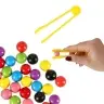 Izglītojoša mozaīka krāsains montessori bumbiņas