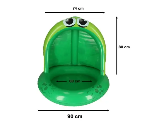 Piepūšamais pontonu baseins ar nojumīti 95cm