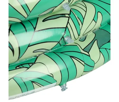 Bērnu piepūšamais baseins 3 kameras 150cm lapas