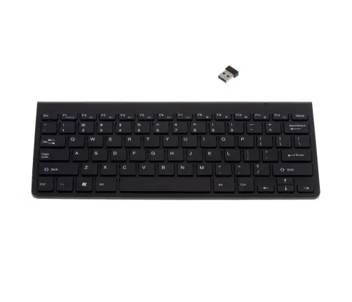 Smart TV bezvadu tastatūra melna