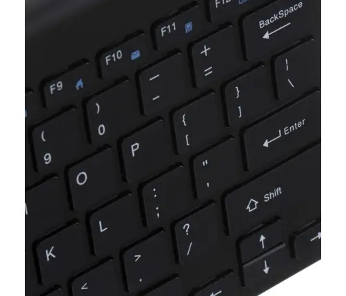 Smart TV bezvadu tastatūra melna