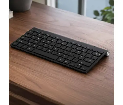 Smart TV bezvadu tastatūra melna