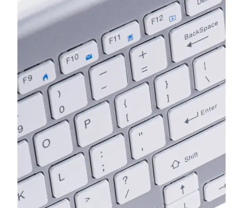 Smart TV bezvadu tastatūra sudraba krāsā