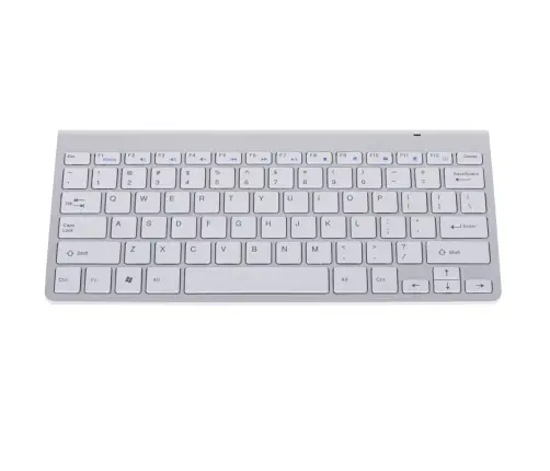 Smart TV bezvadu tastatūra sudraba krāsā