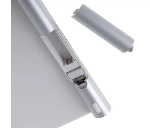 Smart TV bezvadu tastatūra sudraba krāsā