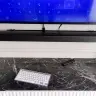 Smart TV bezvadu tastatūra sudraba krāsā