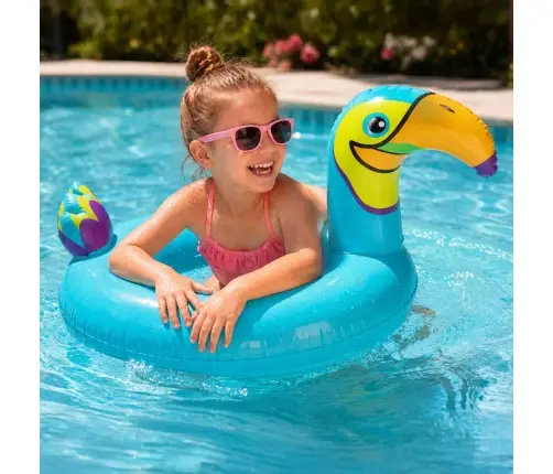 Piepūšamais bērnu peldēšanas riņķis Toucan 70cm