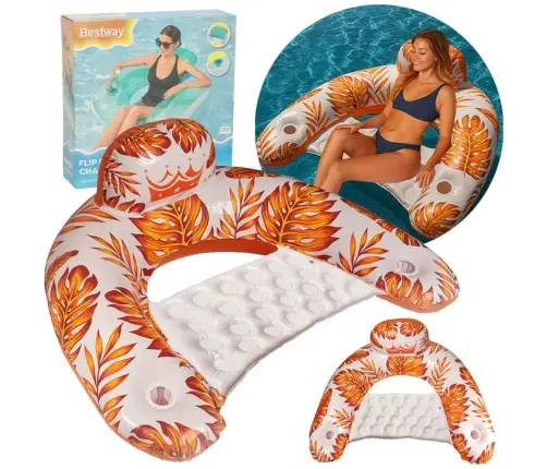 Peldvietu krēsls šūpuļtīkls ūdens oranžs