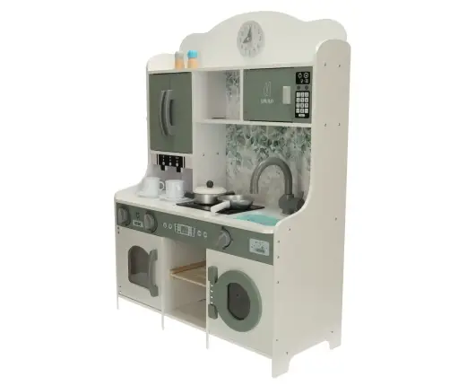 Koka virtuve MDF LULILO Saliko ar espresso automātu