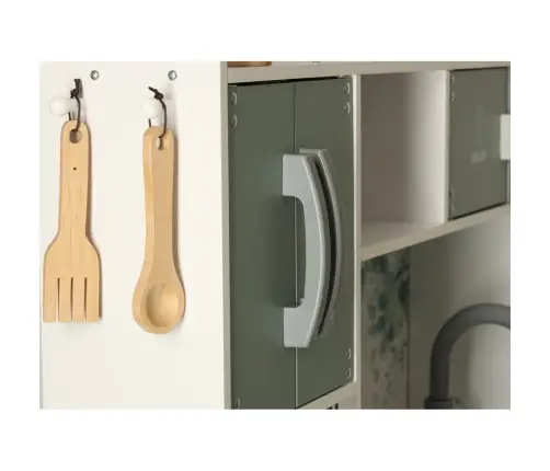 Koka virtuve MDF LULILO Saliko ar espresso automātu