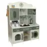 Koka virtuve MDF LULILO Saliko ar espresso automātu