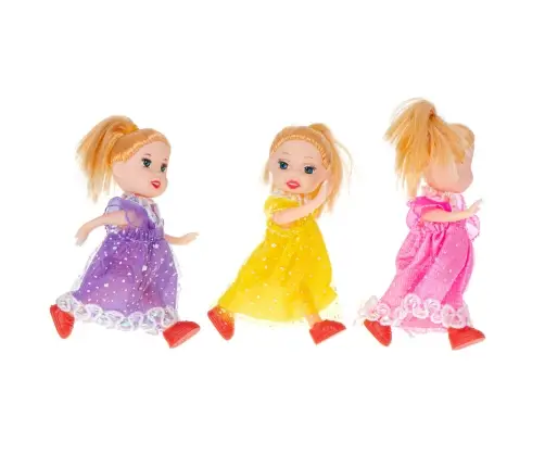 Lelles lelles leļļu mājai komplekts 3gab 10cm