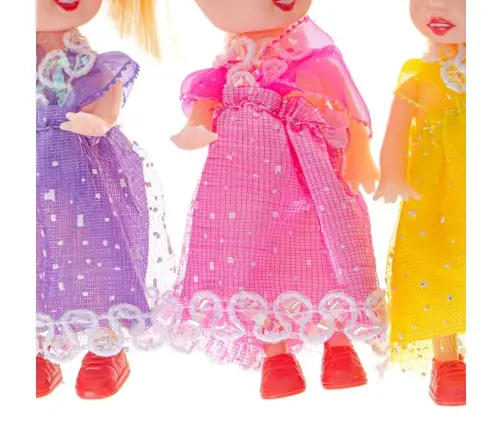 Lelles lelles leļļu mājai komplekts 3gab 10cm