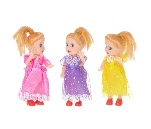 Lelles lelles leļļu mājai komplekts 3gab 10cm