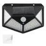 Saules kustības un krēslas sensora lampa 100 LED