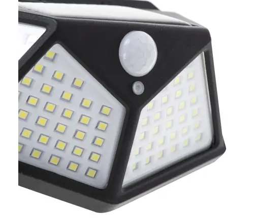 Saules kustības un krēslas sensora lampa 100 LED