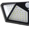 Saules kustības un krēslas sensora lampa 100 LED
