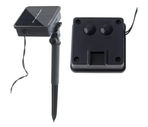 Saules dārza apgaismojums bumbiņas 7m 50LED silti balta