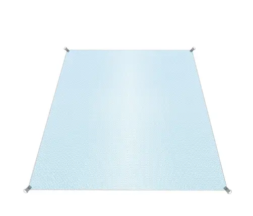 Pludmales paklājs sega bez smiltīm XXL 200x200cm
