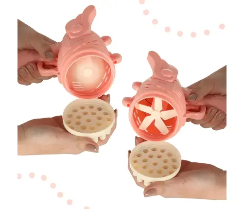 Ziepju burbuļu pistole ziepju burbuļi ar spārniem rozā krāsā