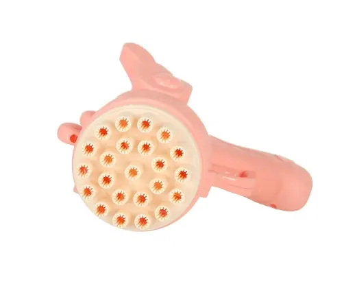 Ziepju burbuļu pistole ziepju burbuļi ar spārniem rozā krāsā