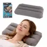 BESTWAY 67121 Ceļojumu piepūšamais spilvens no velūra, pelēks